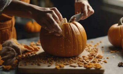 pumpkin pie from halloween