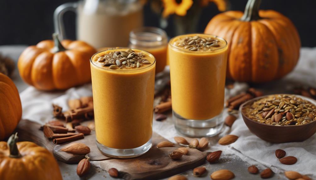 pumpkin smoothie recipes galore