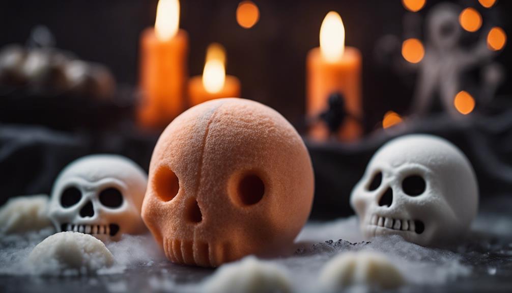 spooky bath bombs galore