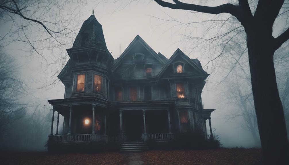 spooky house exploration adventure