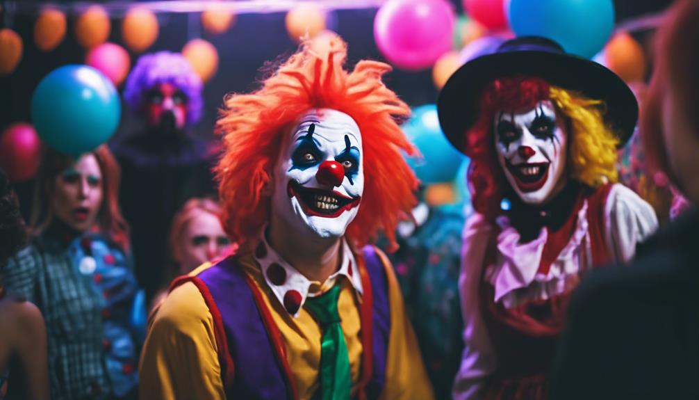 terrifying clown costumes for halloween