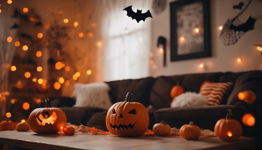 timing for halloween decor