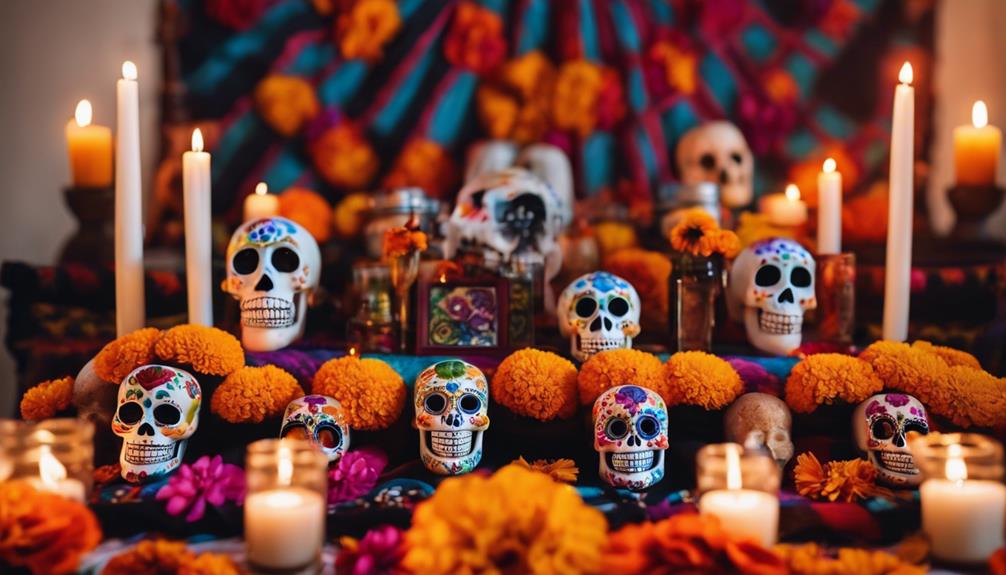 traditional mexican halloween celebration