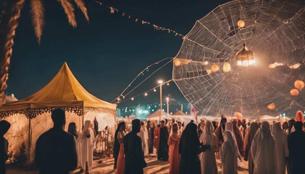 vibrant halloween parties in qatar