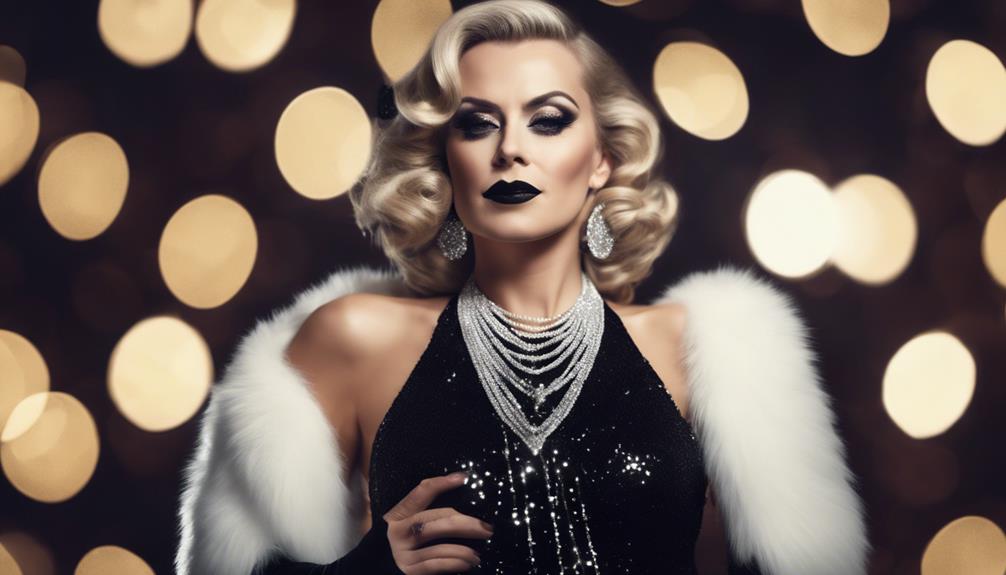 5 Halloween Costume Ideas With a Black Dress 6 vintage hollywood inspired outfit ensemble
