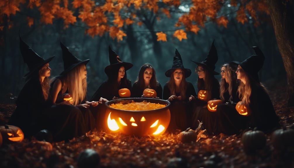 witches and halloween traditions