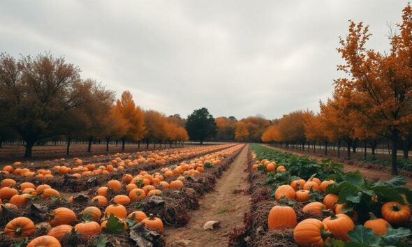 climate change affects halloween crops