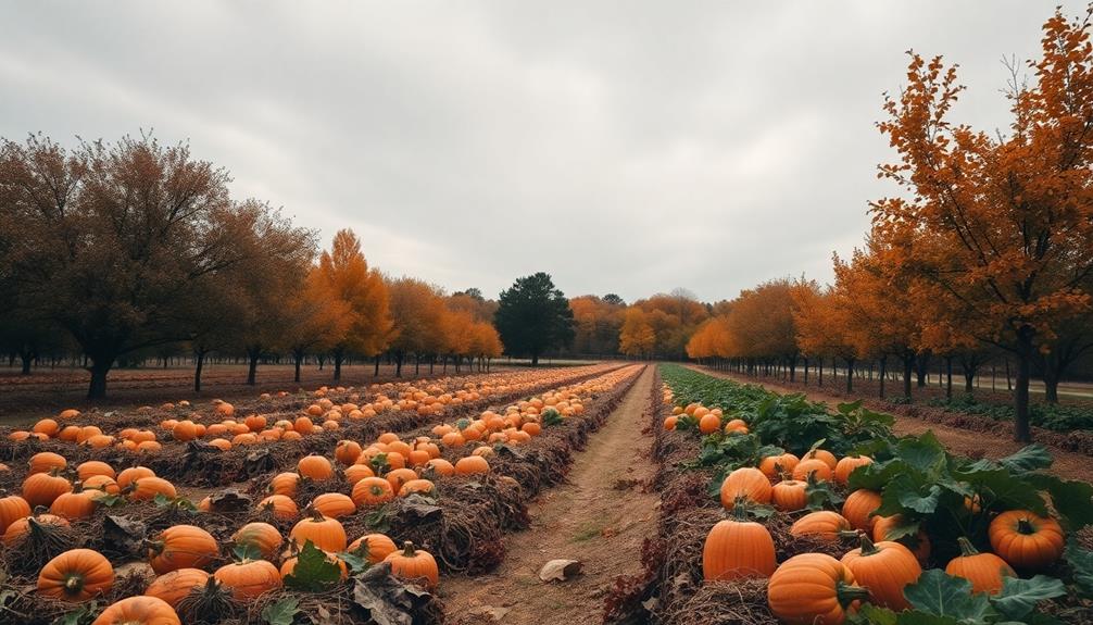 climate change affects halloween crops