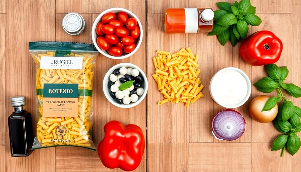 Eyeball Pasta Salad 7 cook pasta al dente