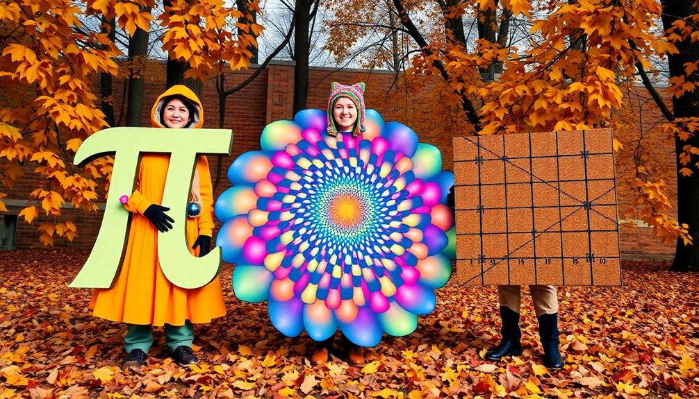 creative math themed costumes