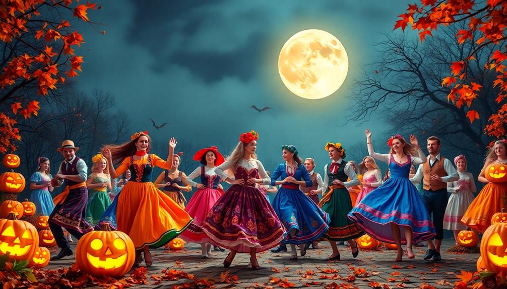 dance enhances halloween celebrations