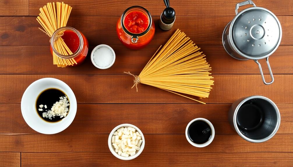 drain pasta with colander