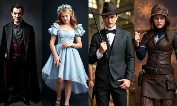 global literary halloween costumes