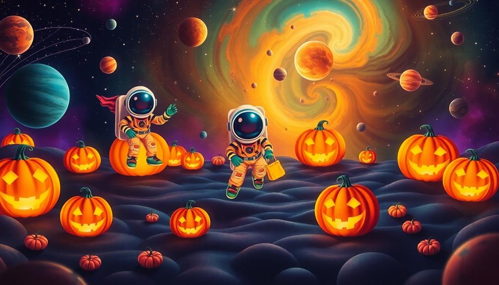 halloween celebrations beyond earth