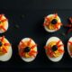 halloween themed deviled eggs