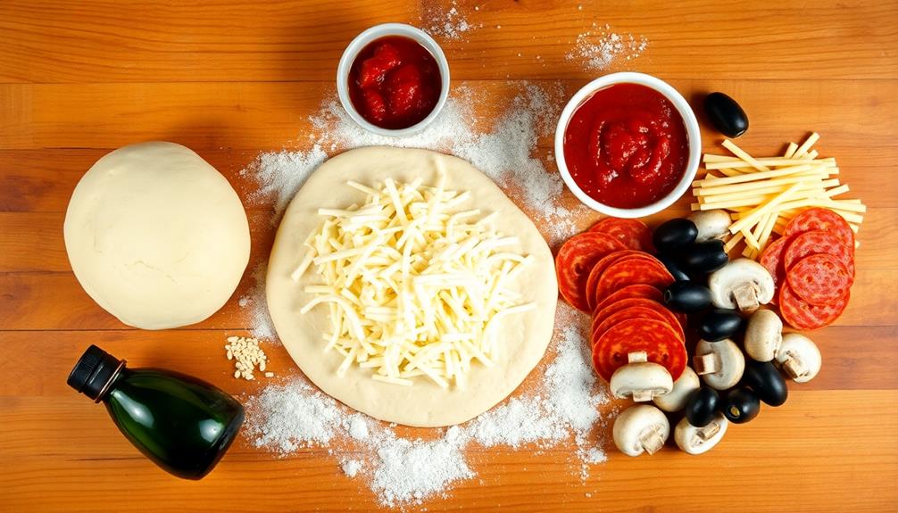 prepare pizza dough recipe