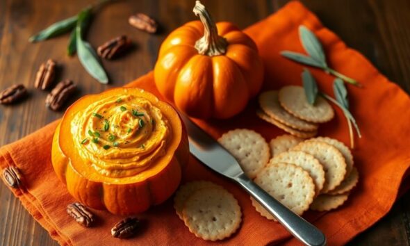 pumpkin cheese spread delight