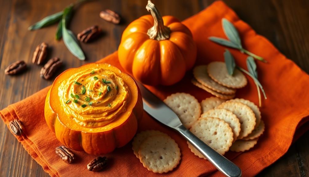 pumpkin cheese spread delight