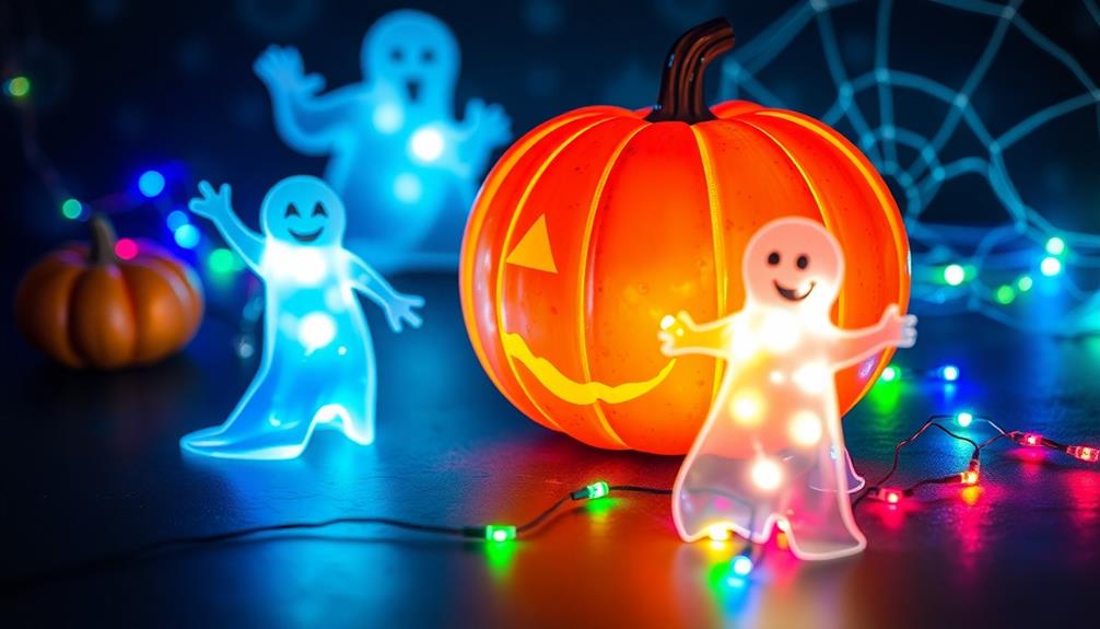 spooky festive electrical adornments