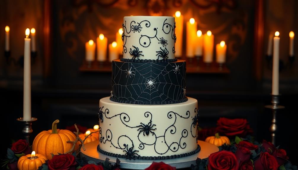 spooky halloween cake designs