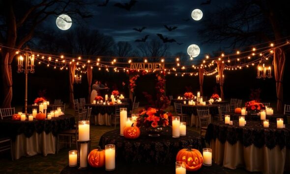 spooky wedding celebration ideas