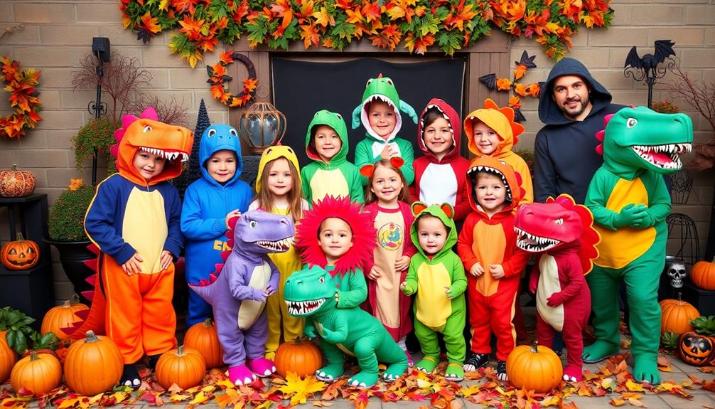 universal dinosaur costume fun