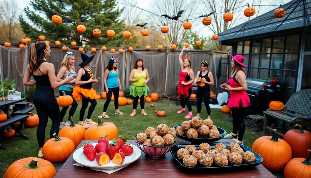 wholesome spooky snacks options