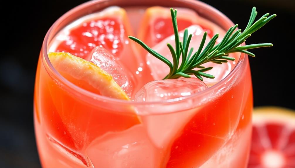 garnish with rosemary sprig