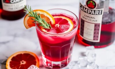 refreshing italian aperitif cocktail