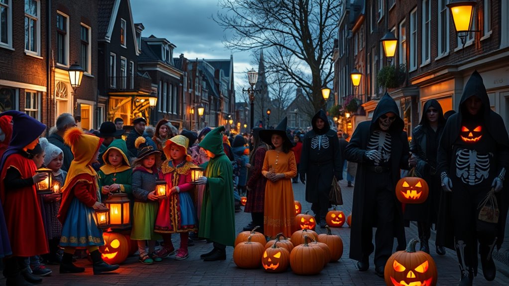 dutch traditions compare festivities