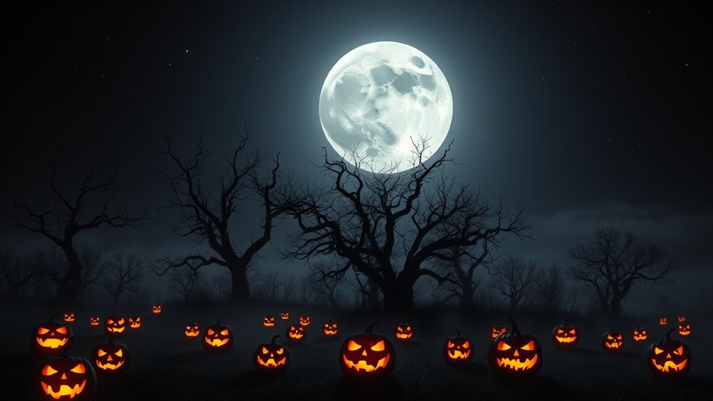 full moon halloween legends