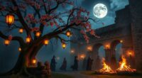 german spring halloween celebration