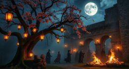 german spring halloween celebration