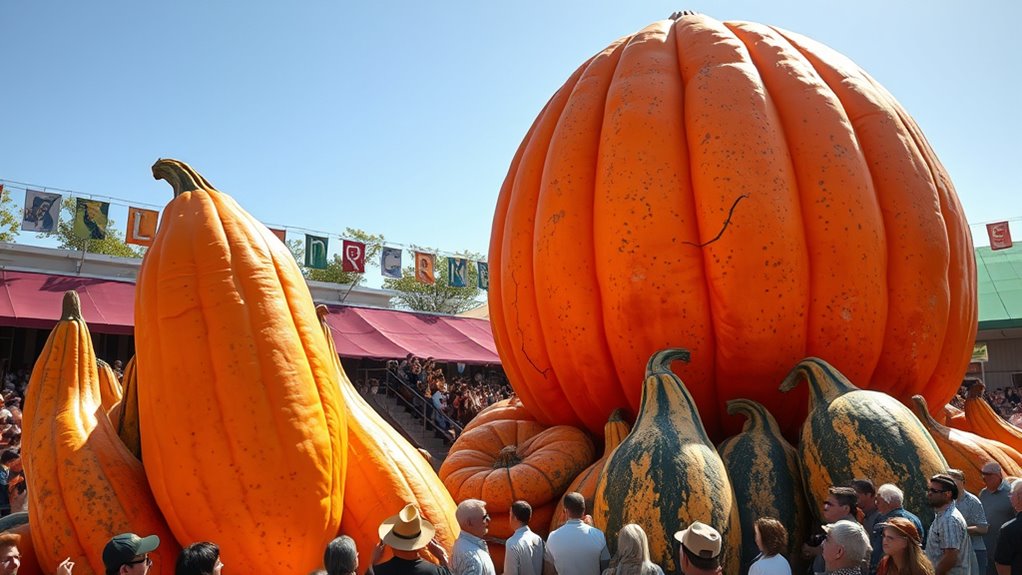 giant pumpkin record contest