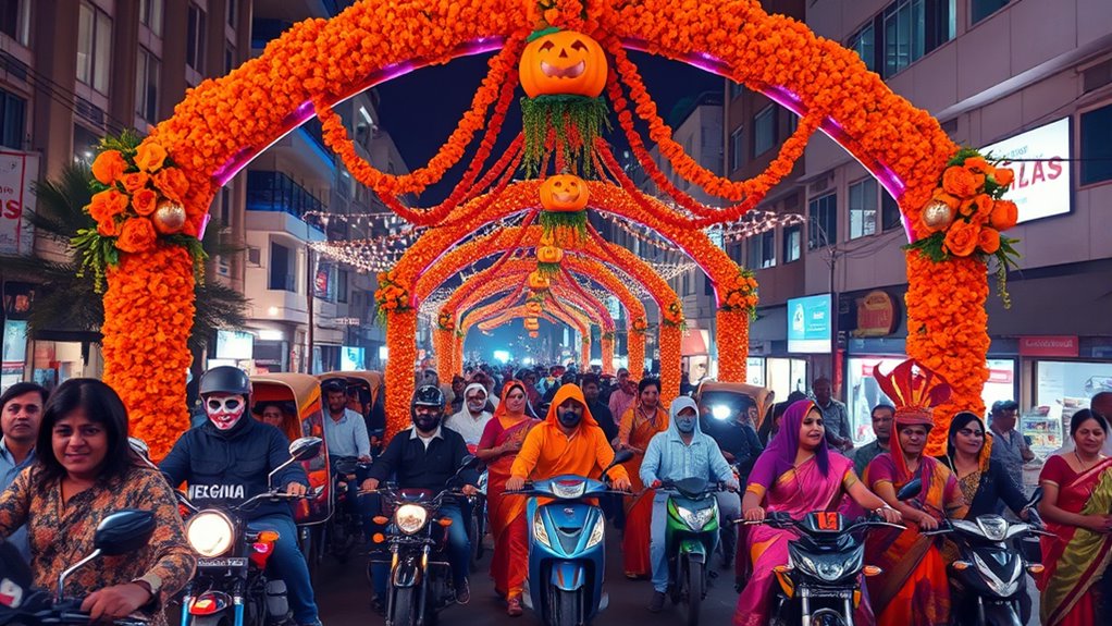 india s urban halloween festivities