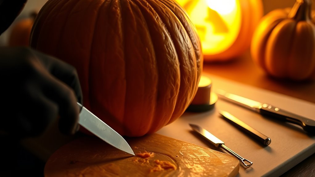 safe pumpkin carving practices