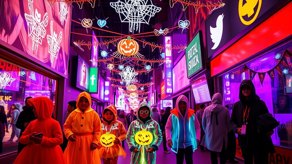 social media s halloween impact