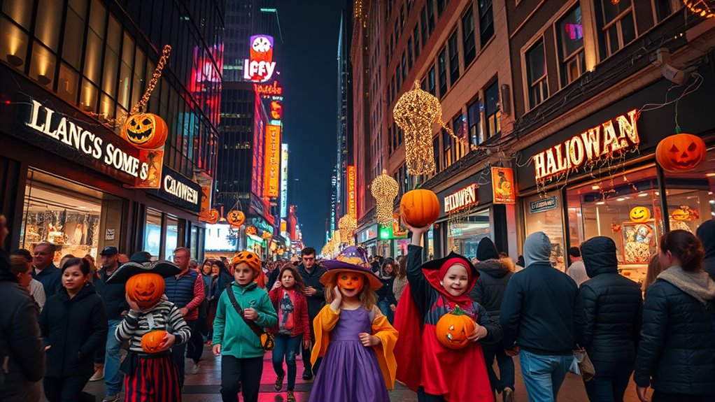 urban trick or treating safety