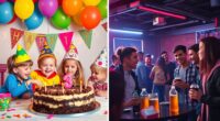 age appropriate party differences