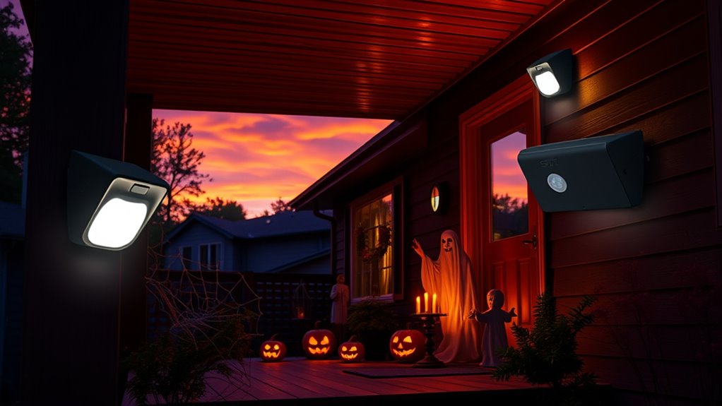 Smart Home Tips for Halloween Night 5 automated motion activated lighting