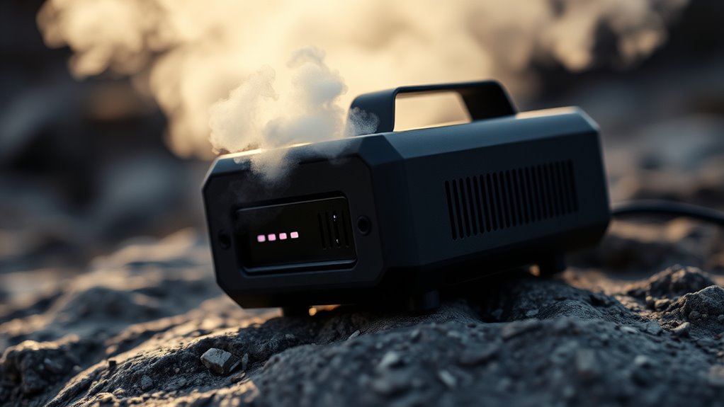 battery life portability fog output