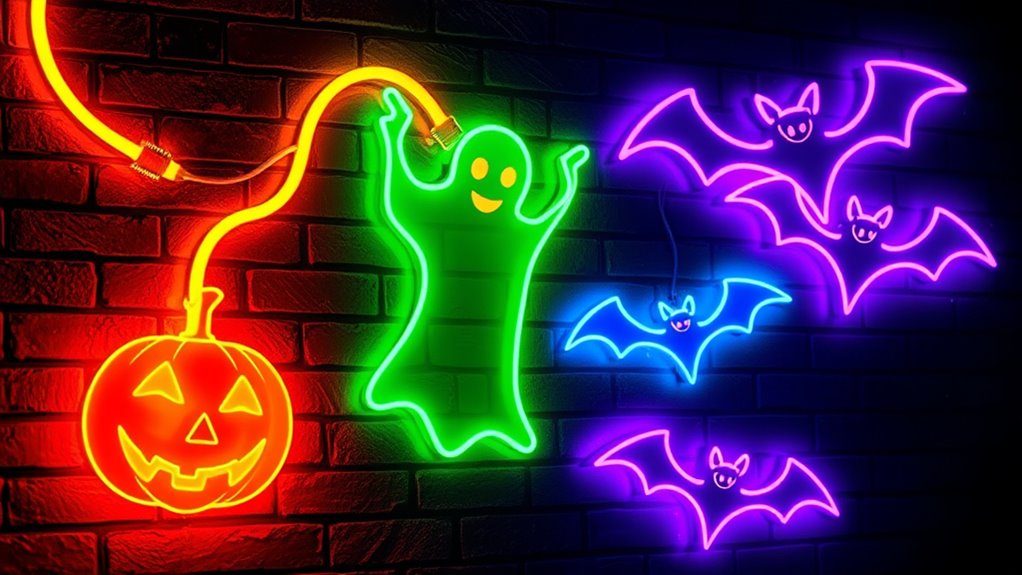 15 Best LED Neon Flex Lights for a Spooktacular Halloween Celebration 33 bright flexible waterproof lighting