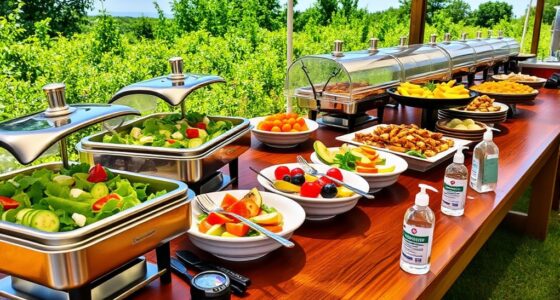 buffet outdoor food safety