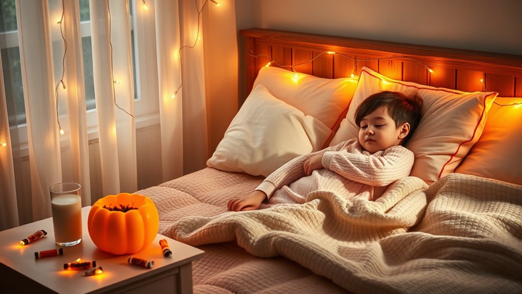 Sleep and Sugar: Managing the Day After Halloween 8 calming bedtime pre halloween routines