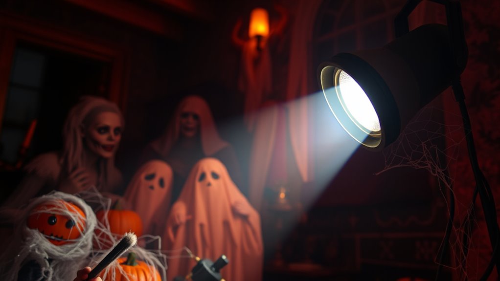 choosing optimal haunt lighting