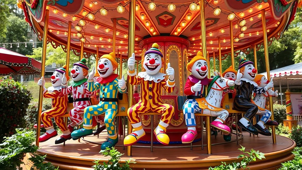 15 Best Animatronic Clown Carousels That Will Bring Joy to Any Event 33 choosing suitable animatronic carousel