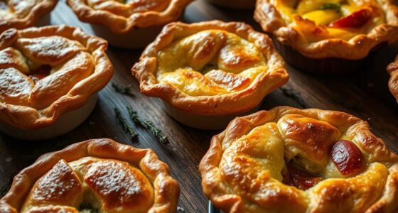 comforting warm pie dishes