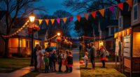 community halloween trick or treating