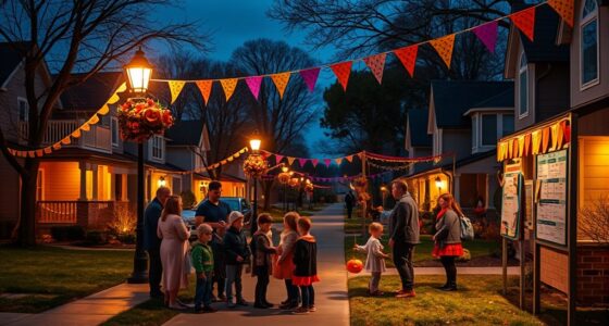 community halloween trick or treating