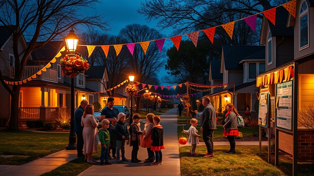 community halloween trick or treating
